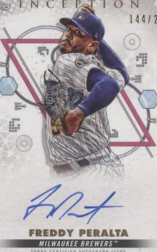 2022 Topps Inception - Freddy Peralta #BRES-FP