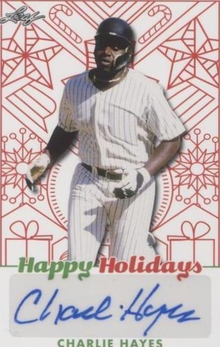 2023 Leaf Holiday Packs - Charlie Hayes #BA-CH2