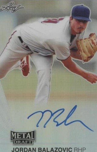 2020 Leaf Metal Draft - Jordan Balazovic #LT-JB2