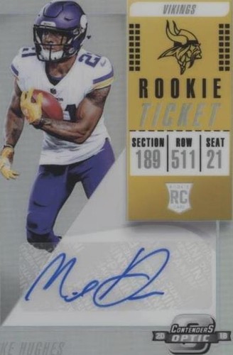 2018 Panini Contenders Optic Mike Hughes #153