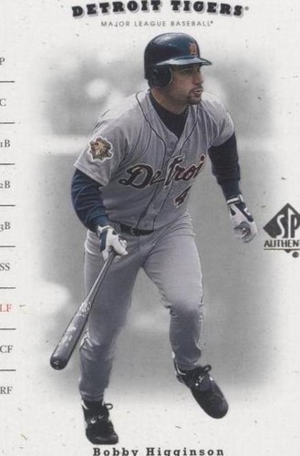 2001 SP Authentic - Bobby Higginson #28