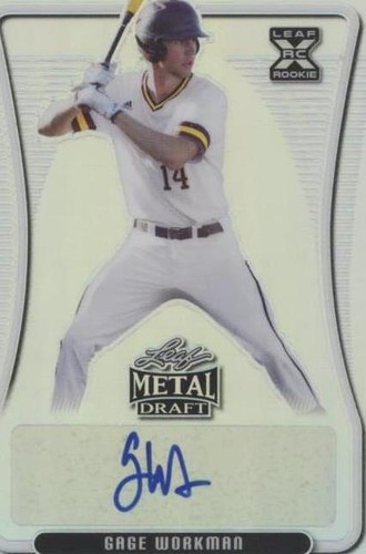 2020 Leaf Metal Draft - Gage Workman #BA-GW1