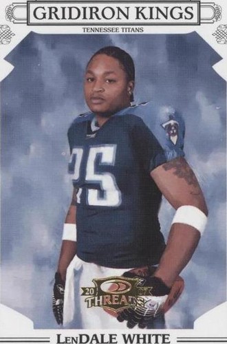 2007 Donruss Threads LenDale White #PGK-26