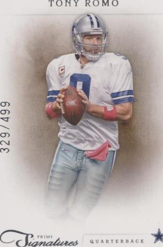 2011 Panini Prime Signatures Tony Romo #168
