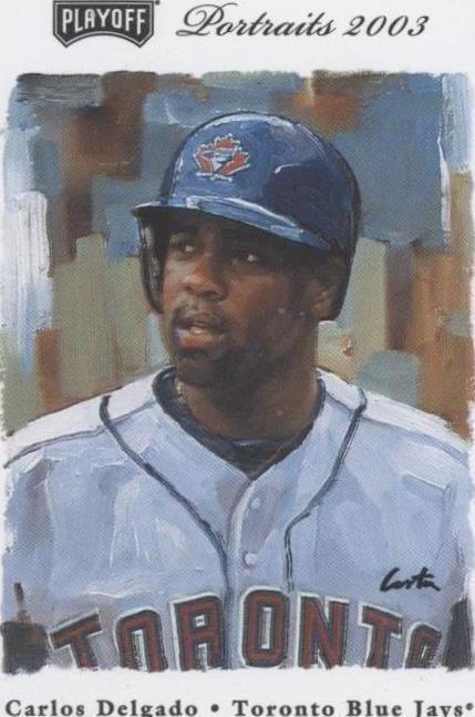 2003 Playoff Portraits - Carlos Delgado #70