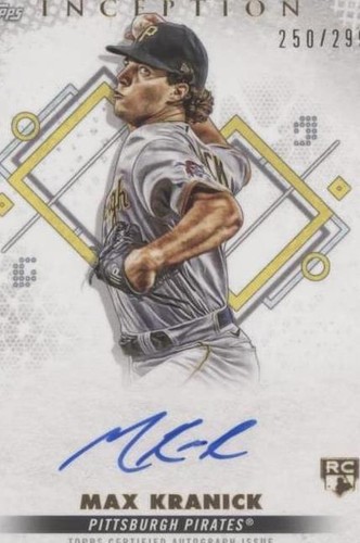 2022 Topps Inception - Max Kranick #BRES-MK