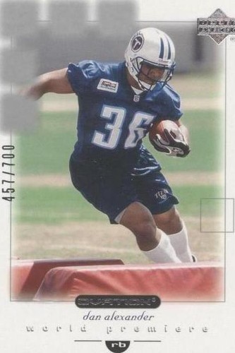 2001 Upper Deck Ovation Dan Alexander #92