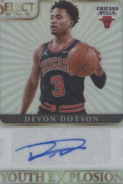 2020-21 Panini Select - Devon Dotson #YES-DDO
