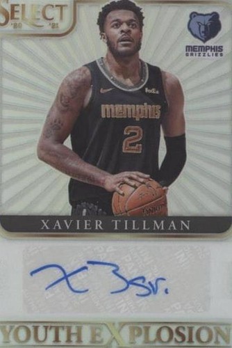 2020-21 Panini Select - Xavier Tillman #YES-XAT