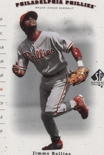 2001 SP Authentic - Jimmy Rollins #207