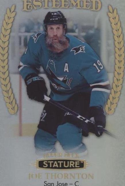 2019-20 Upper Deck Stature - Joe Thornton #E-5