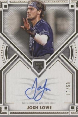 2022 Topps Definitive Collection - Josh Lowe #DRA-JLO