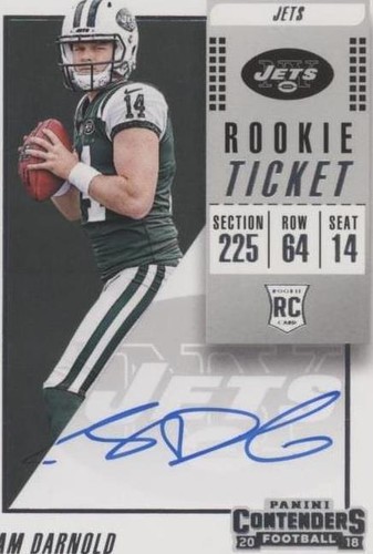 2018 Panini Contenders Sam Darnold #103
