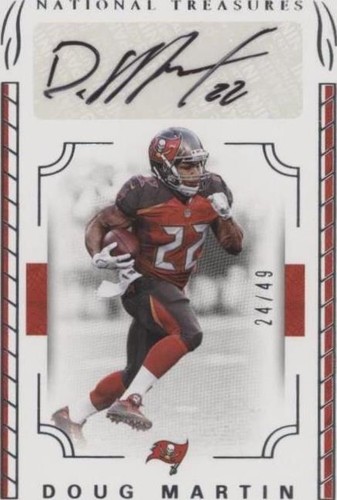 2016 Panini National Treasures Doug Martin #90