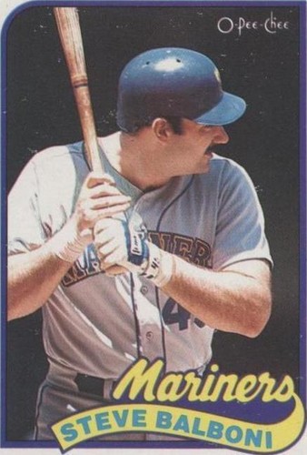 1989 O-Pee-Chee - Steve Balboni #336
