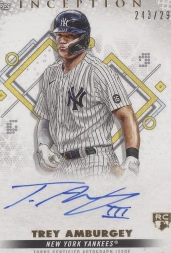 2022 Topps Inception - Trey Amburgey #BRES-TA
