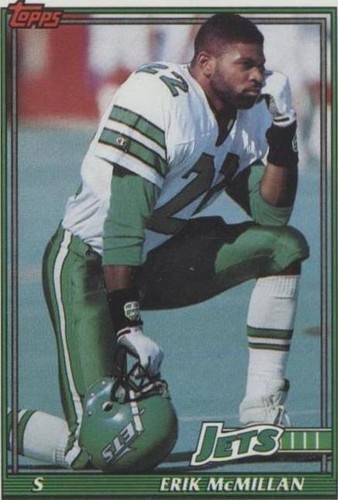 1991 Topps Erik McMillan #469
