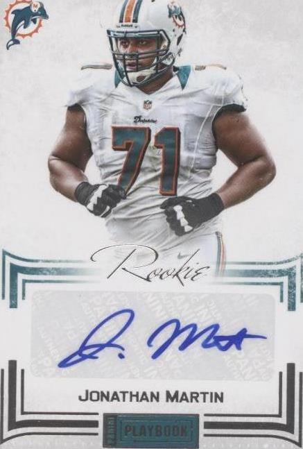 2012 Panini Playbook Jonathan Martin #120