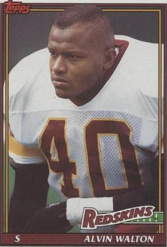 1991 Topps Alvin Walton #184