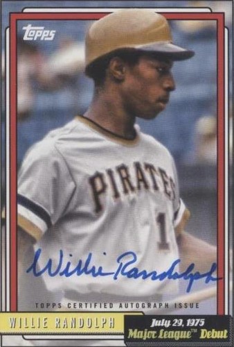 2022 Topps Archives - Willie Randolph #72DB-WR