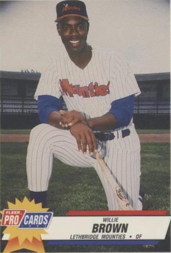 1993 Fleer ProCards Minor League - Willie Brown #4160