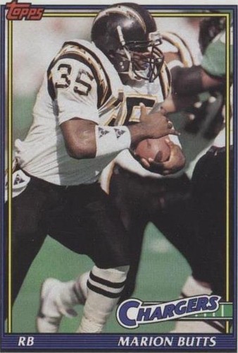1991 Topps Marion Butts #425