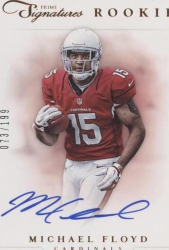 2012 Panini Prime Signatures Michael Floyd #261