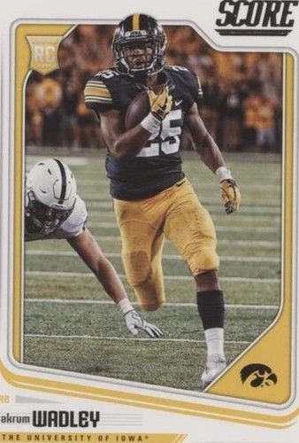 2018 Score Akrum Wadley #371