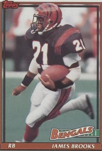 1991 Topps James Brooks #260