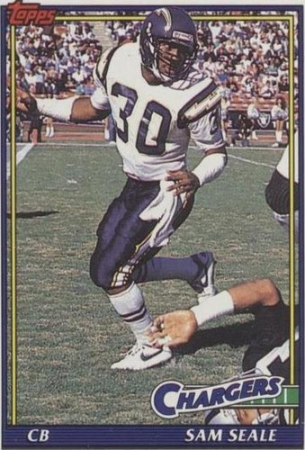 1991 Topps Sam Seale #420