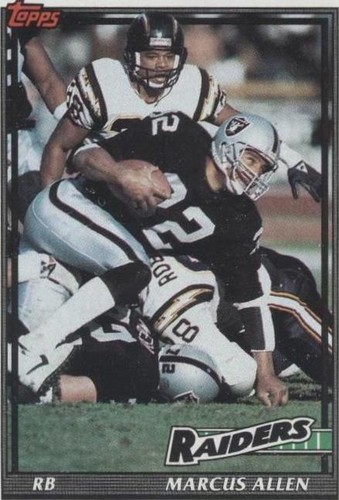 1991 Topps Marcus Allen #87