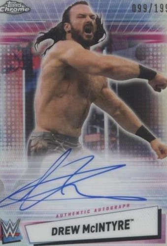 2021 Topps Chrome WWE - Drew McIntyre #A-DMC