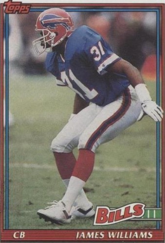 1991 Topps James Williams #46