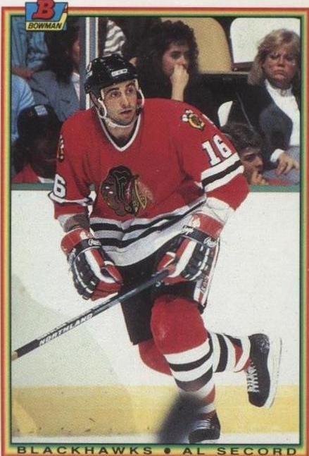 1990-91 Bowman - Al Secord #12