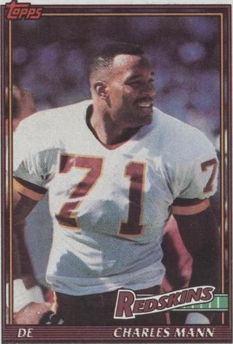 1991 Topps Charles Mann #190