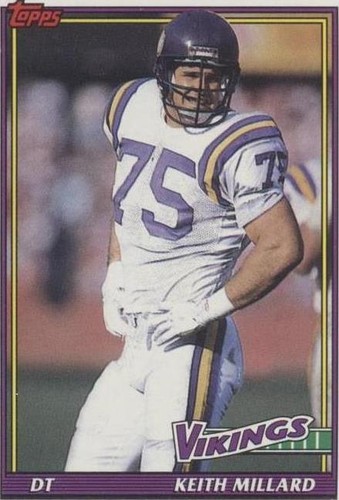 1991 Topps Keith Millard #389