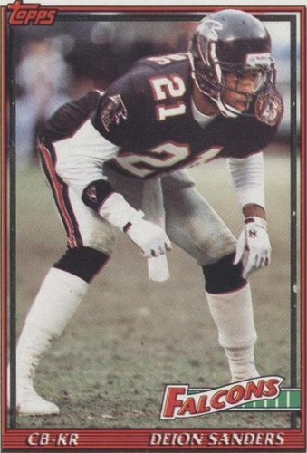 1991 Topps Deion Sanders #582