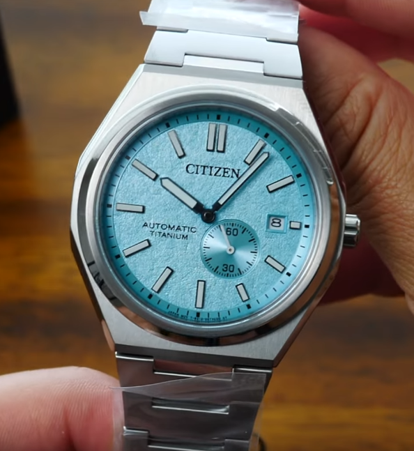 Citizen Zenshin Automatic Titanium Sapphire Green Dial Men's Citizen Zenshin Automatic Titanium Sapphire Green Dial Men's