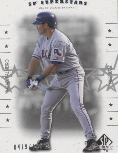 2001 SP Authentic - Rafael Palmeiro #164