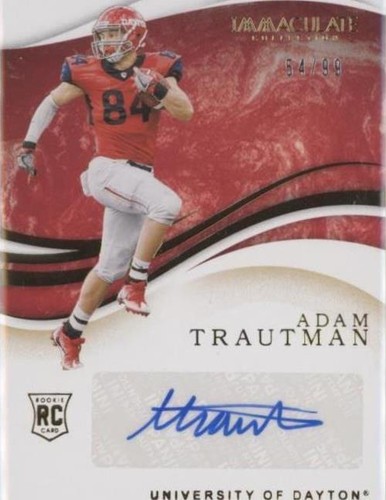 2020 Panini Immaculate Collection Collegiate Adam Trautman #47