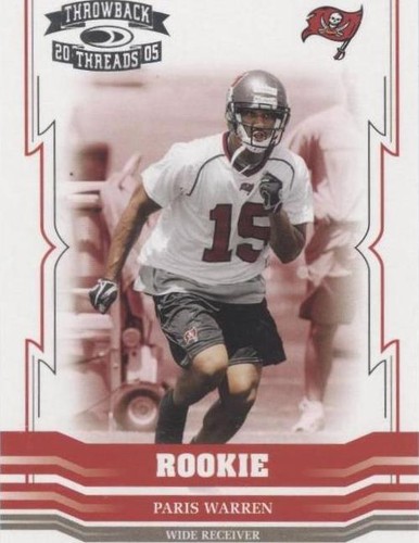 2005 Donruss Throwback Threads Paris Warren #191