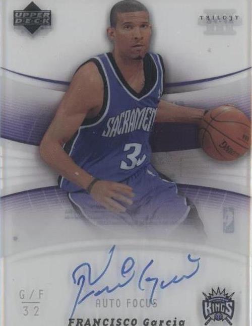 2005-06 Upper Deck Trilogy - Francisco Garcia #AF-FG