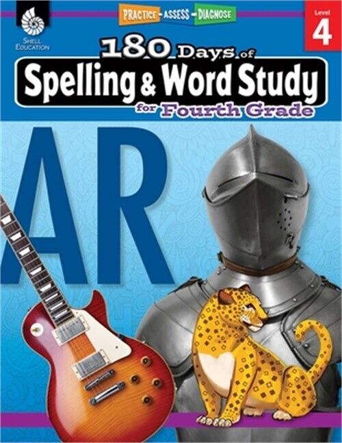 180 Days Of Spelling And Word Study For Fourth Grade (grade 4): Practice, Assess