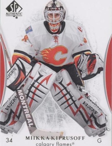 2007-08 SP Authentic - Miikka Kiprusoff #74