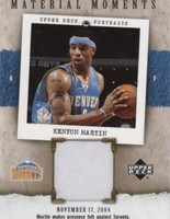 2005-06 Upper Deck Portraits - Kenyon Martin #MM-KM