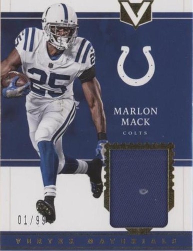 2017 Panini Vertex Marlon Mack #VM-21