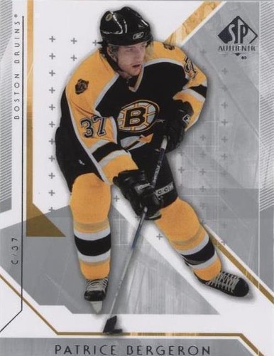 2006-07 SP Authentic - Patrice Bergeron #92