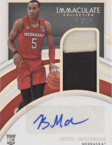 2022-23 Panini Immaculate Collection Collegiate - Bryce McGowens #45