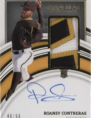 2022 Panini Immaculate Collection - Roansy Contreras #151