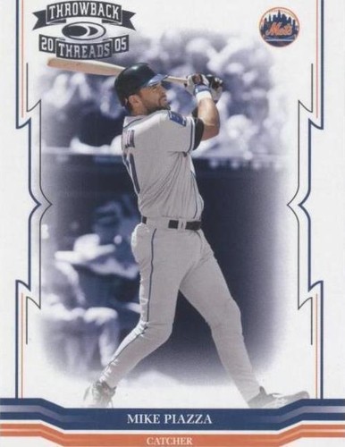 2005 Donruss Throwback Threads - Mike Piazza #31